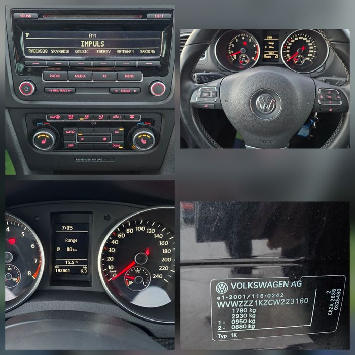 Volkswagen Golf 6 E5 An 2012 1.2 benzina 4 cilindri
