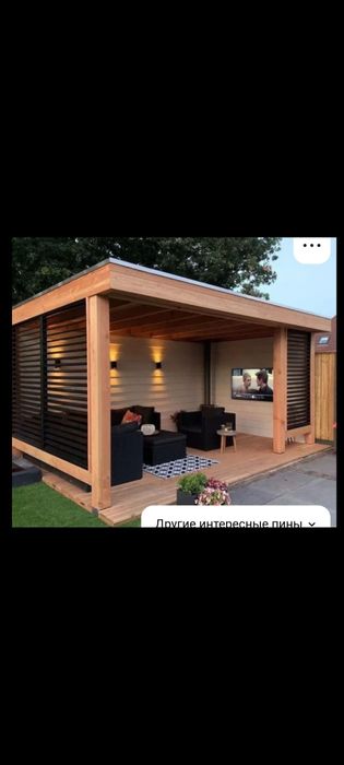 Беседки из дерева