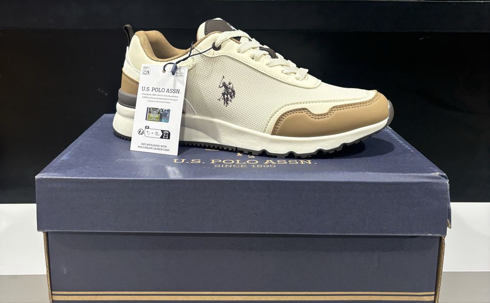 Adidasi U.S Polo assn noi in cutie
