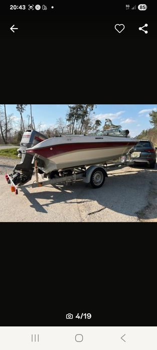 Vand salupa rapida ,barca cu motor  Starcraft Eurostar 170