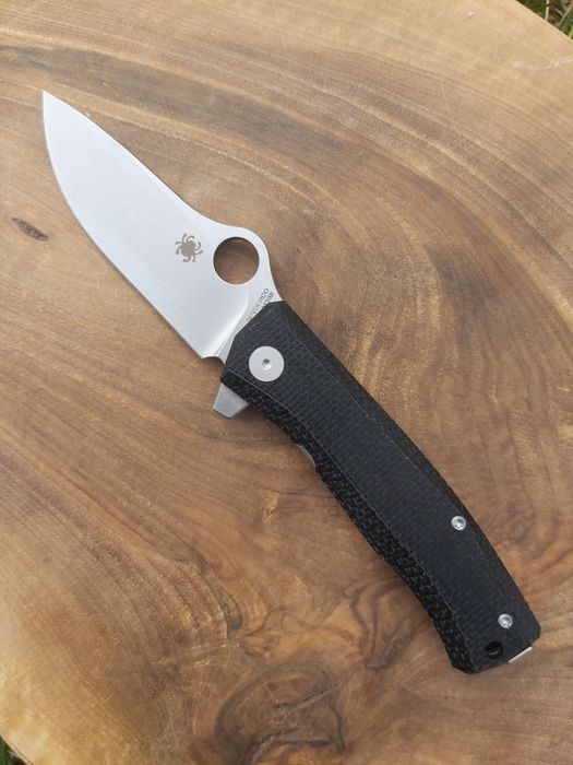 Сгъваем джобен нож Spyderco SpyMyto,Micarta/Titanium, С265