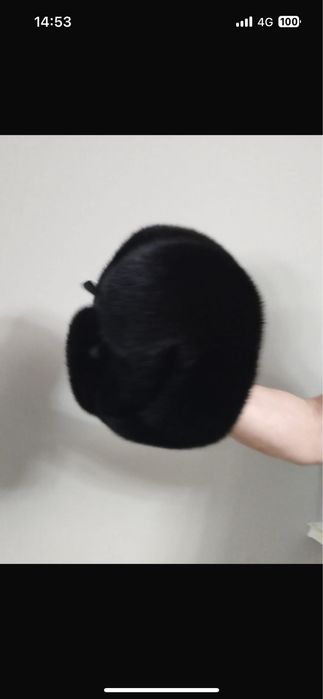 Норковый ушанка.       .