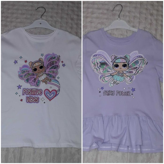 Tricouri fete- set 2 bucăți