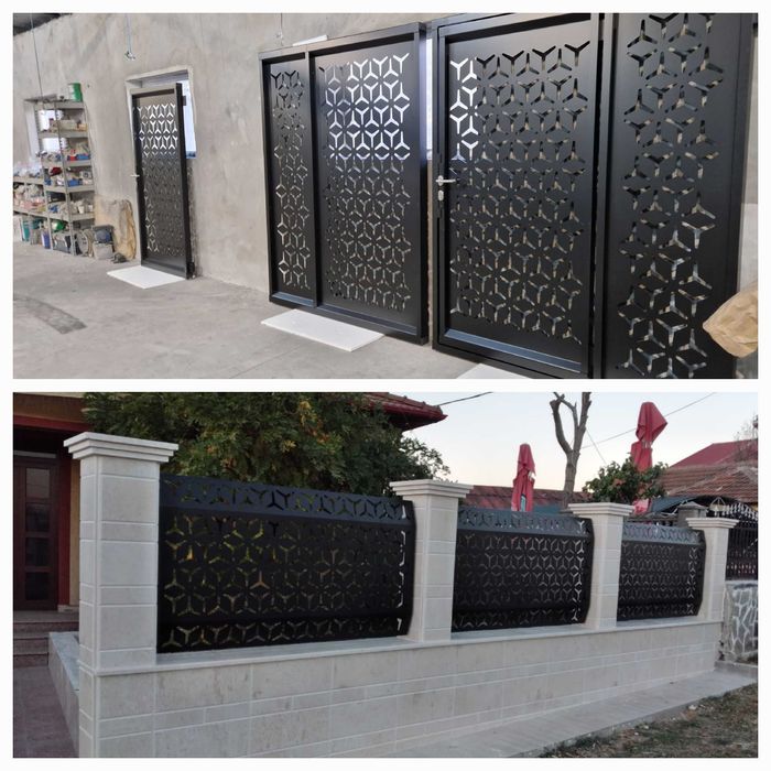 Porti , garduri din aluminiu