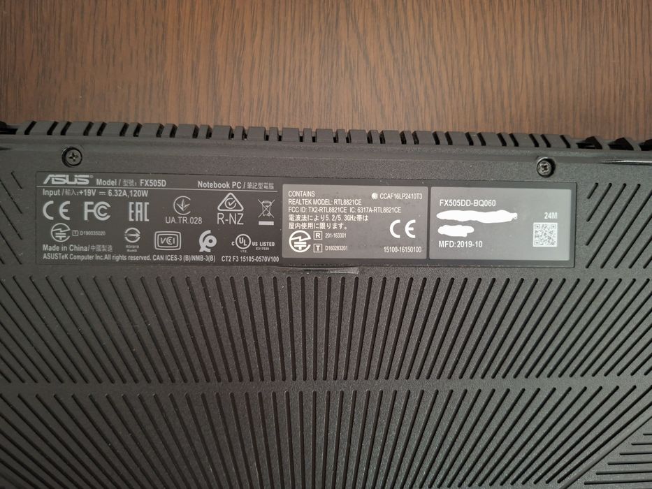 Laptop Asus TUF Gaming Fx505dd