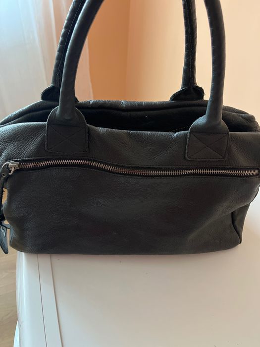 Чанта от естествена кожа