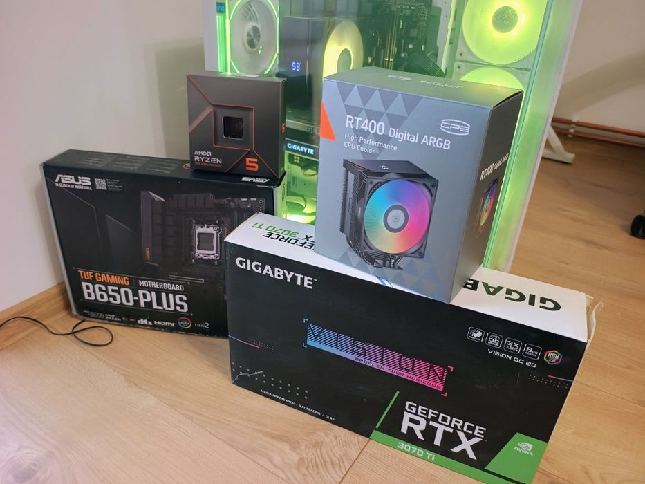 Se vinde PC Gaming AMD Ryzen 5 7600x+RTX 3070 TI