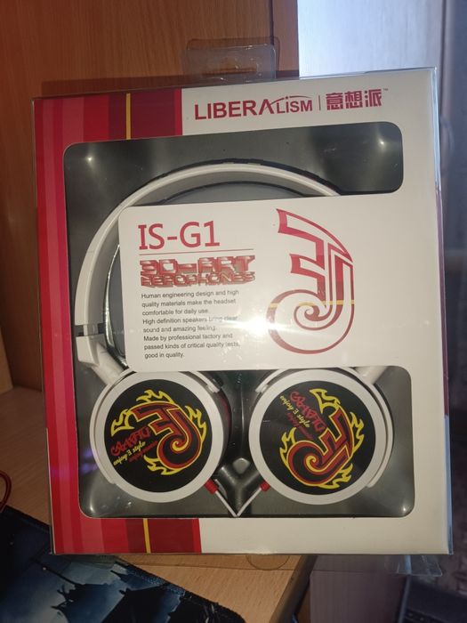 Наушники проводные