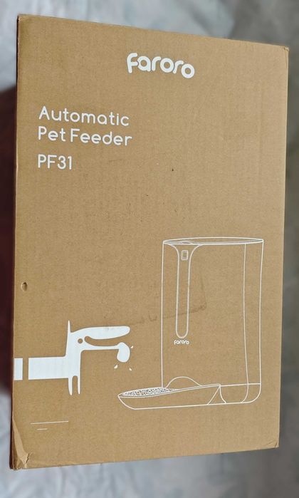 Автоматична хранилка за котки 7L Таймер Контрол на порциите Запис глас