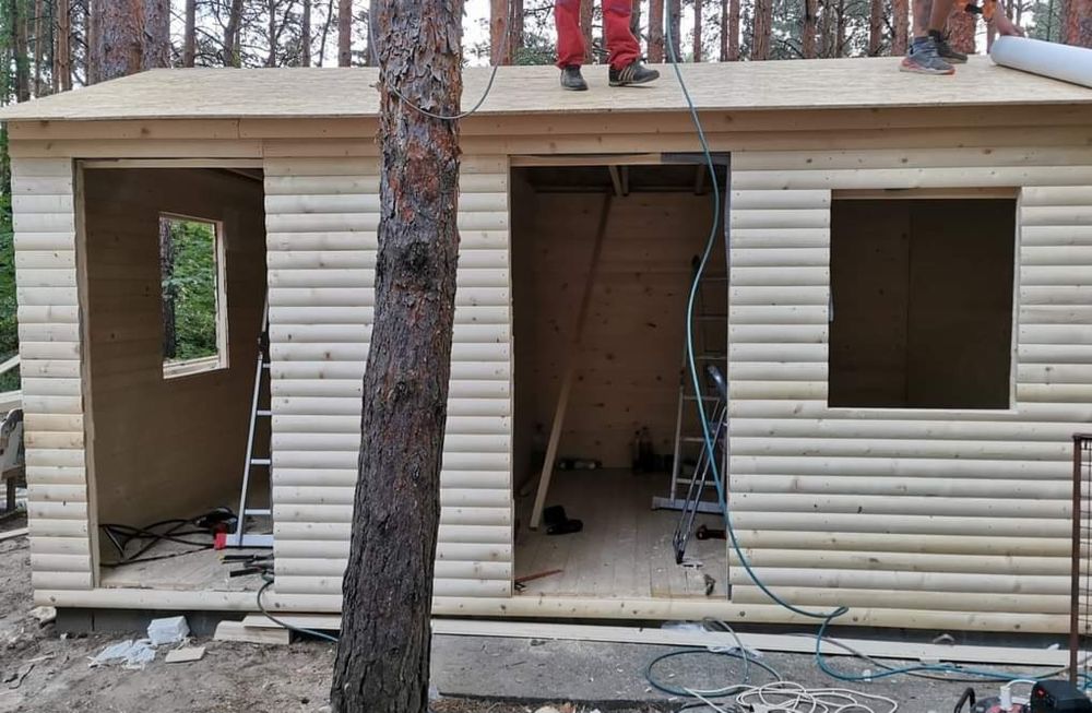 Идеен проект " Бунгало в гората "