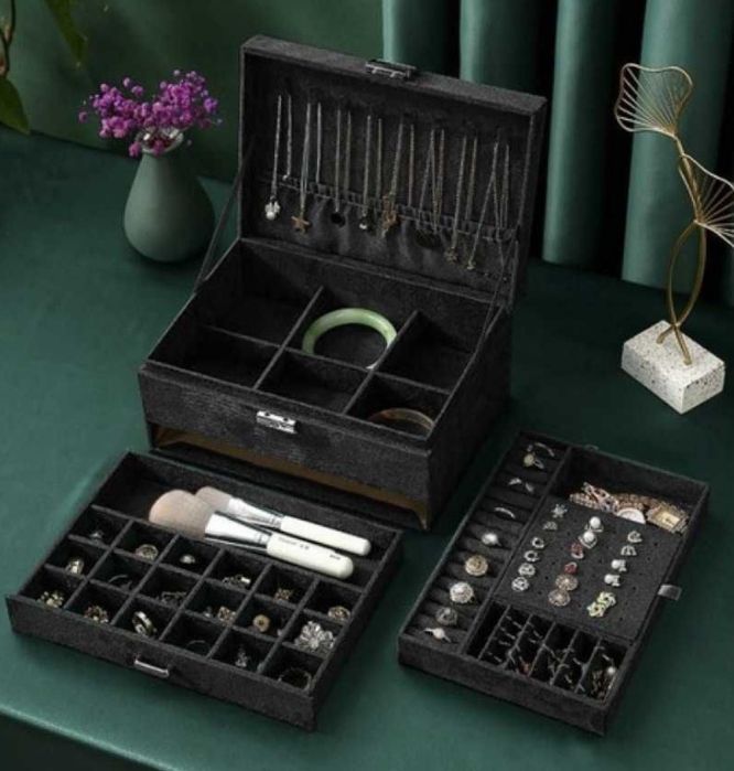 Луксозна кутия за бижута с ключе