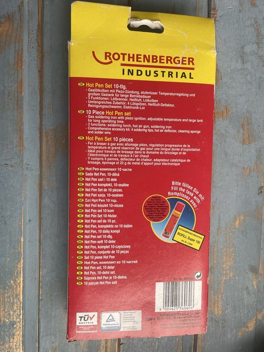 Rothenberger Industrial Hot Pen letcon