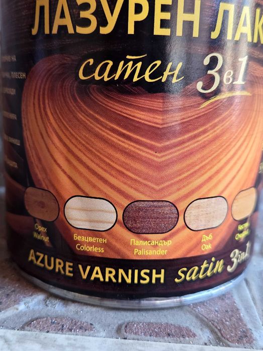 Лак за дърво 3в1 Лакпром