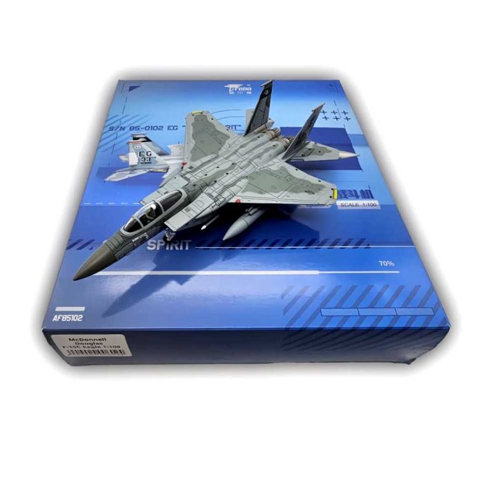 Macheta avion metalica F-15 B5-0102 Gulf Spirit Eagle USA 20cm
