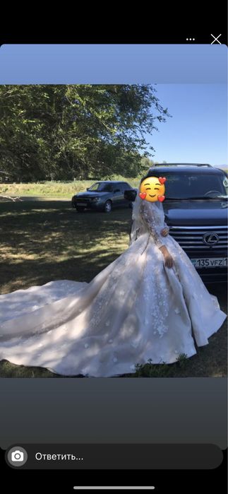 Свадьбное платье 30000тг