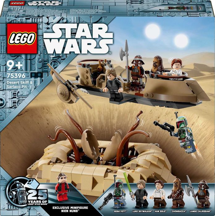 LEGO Star Wars 75396 Пустинен скиф и ямата на сарлака
