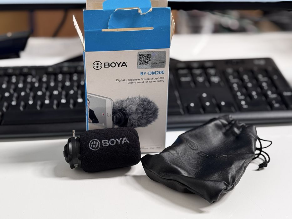 Микрофон за iPhone Boya by-dm200