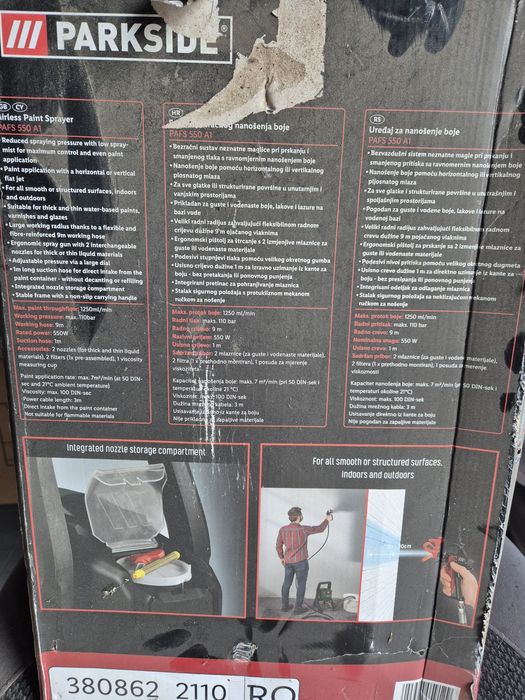 Pompă de văruit/zugrăvit