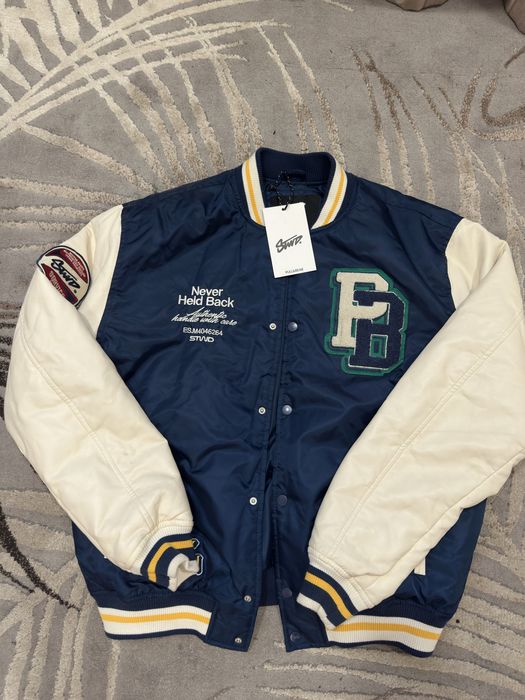 Pull and Bear Stwd кожено bomber яке