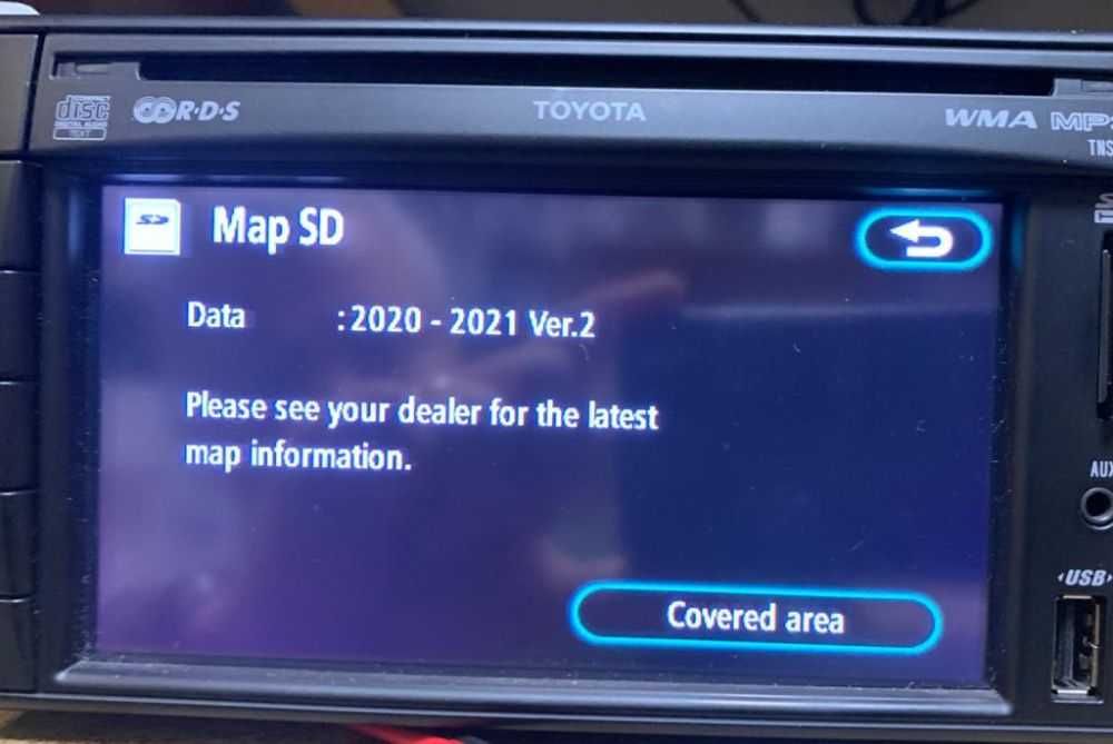 Card navigatie Toyota TNS 510 TNS 350 Avensis Auris Corolla