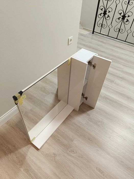 Dulap baie cu oglinda 77,5 x 65 x 16cm NOU