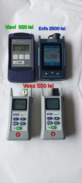 Exfo px1  powermetru testare nivel semnal fibra optica  powermeter  viavi  jdsu kingfisher