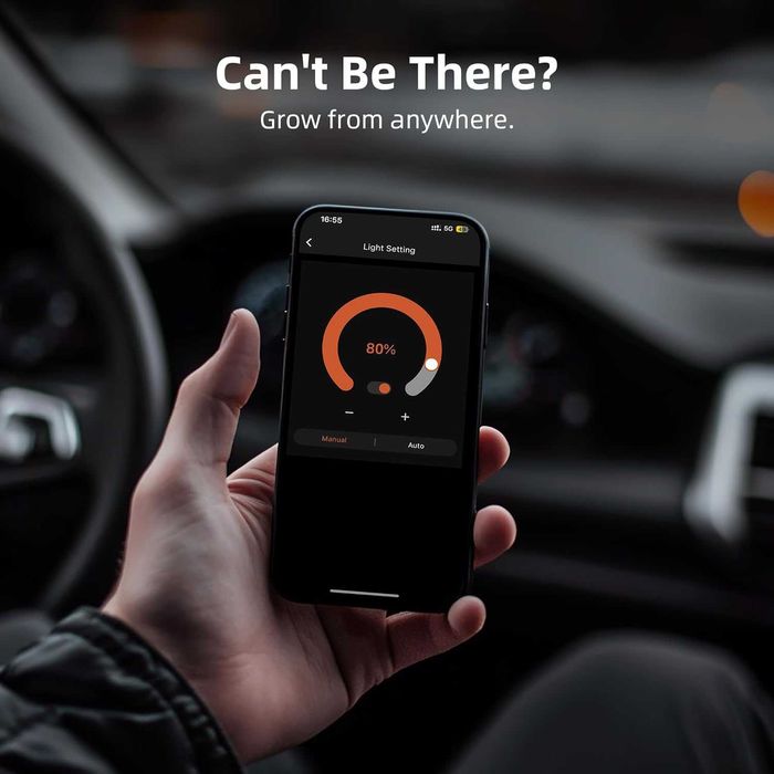 Spider Farmer Kit crestere plante indoor, Reglaj Automat