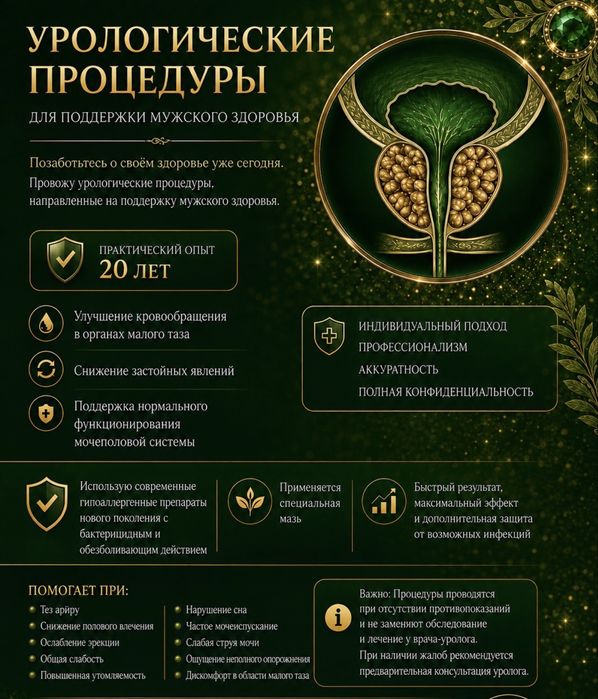 Урологиялық простатит массаж