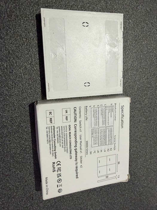 Switch 4 Gang Scenario Zigbee Tuya