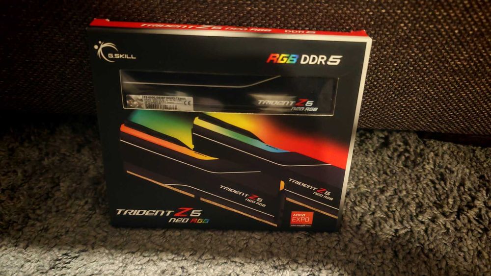 Рам памет G.Skill Trident Z5 NEO RGB 2X16GB 32GB DDR5 6000Mhz
