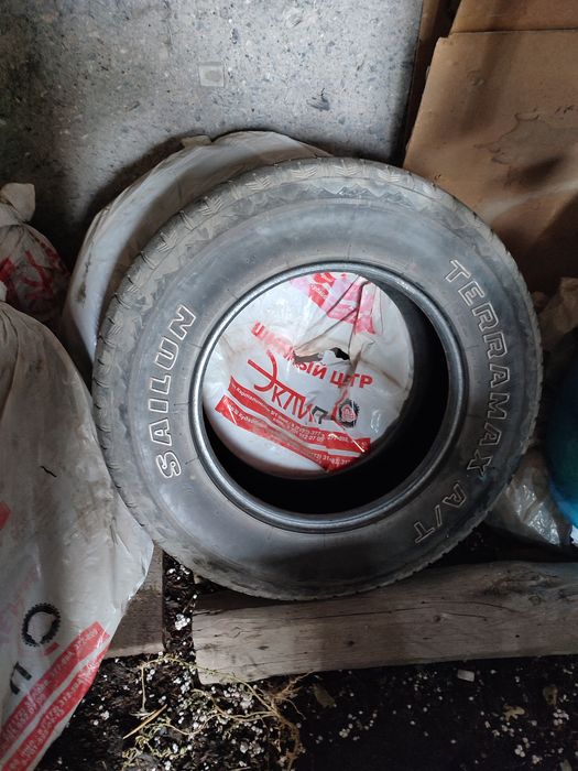 Летняя резина на джип