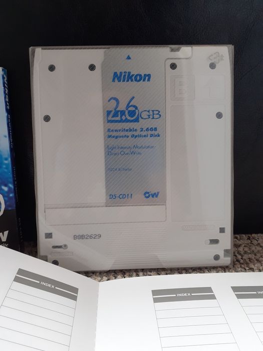 Nikon 2.6 Gb Magneto Optical Disk 5.25