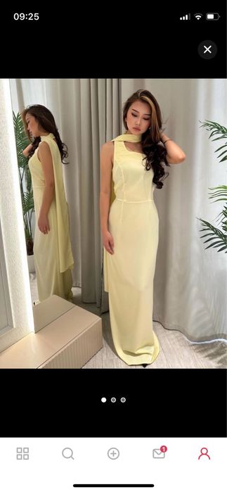 Желтое платье – новый