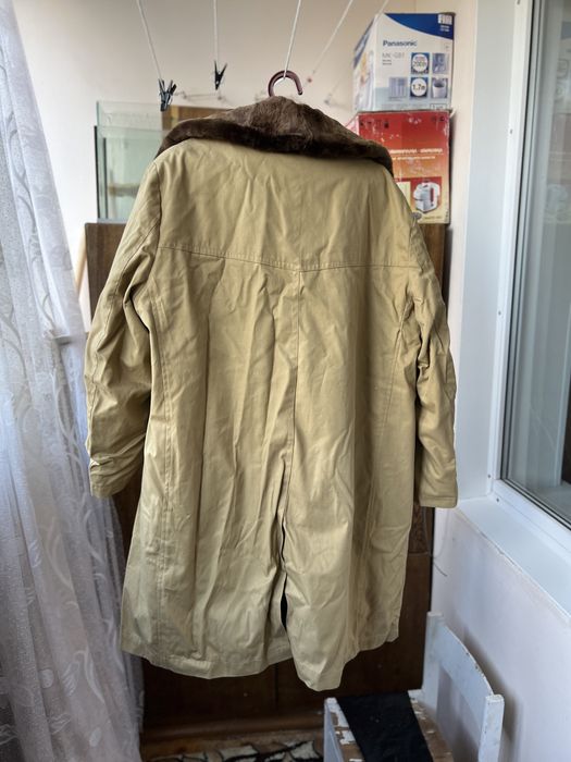 Плащ с подкладом из оленя