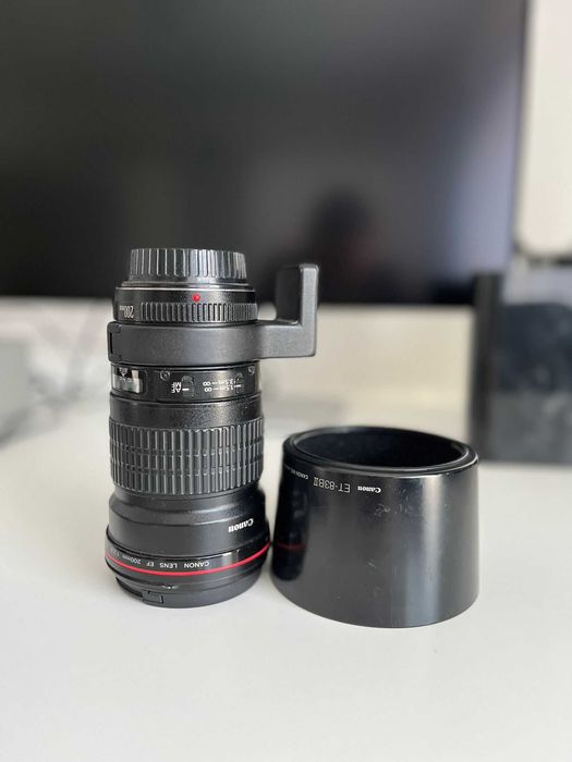 Vand Canon 200mm f2.8 cu toate accesoriile
