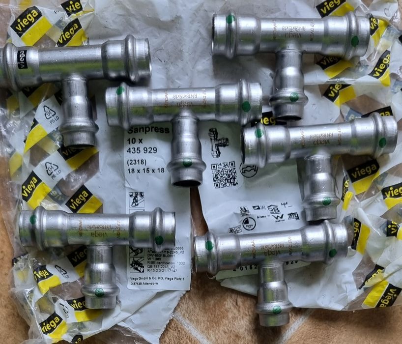 Instalații sanitare inox Viega și Geberit