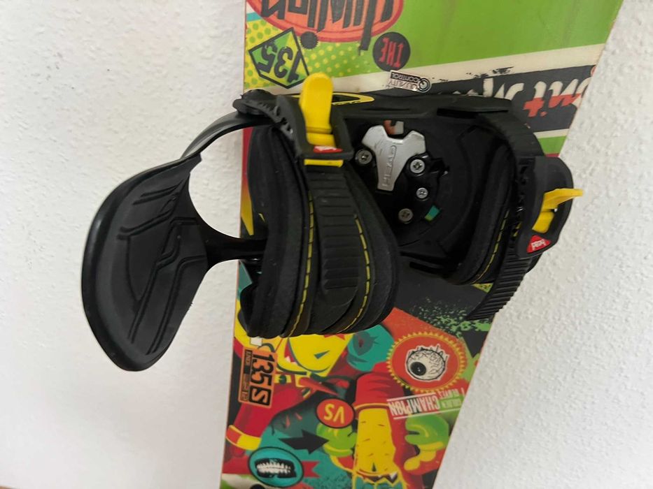 Placa snowboard  Salomon Junior 135cm +legaturi Head