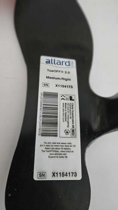 Orteza Allard ptr. picior căzut, amputatie etc.