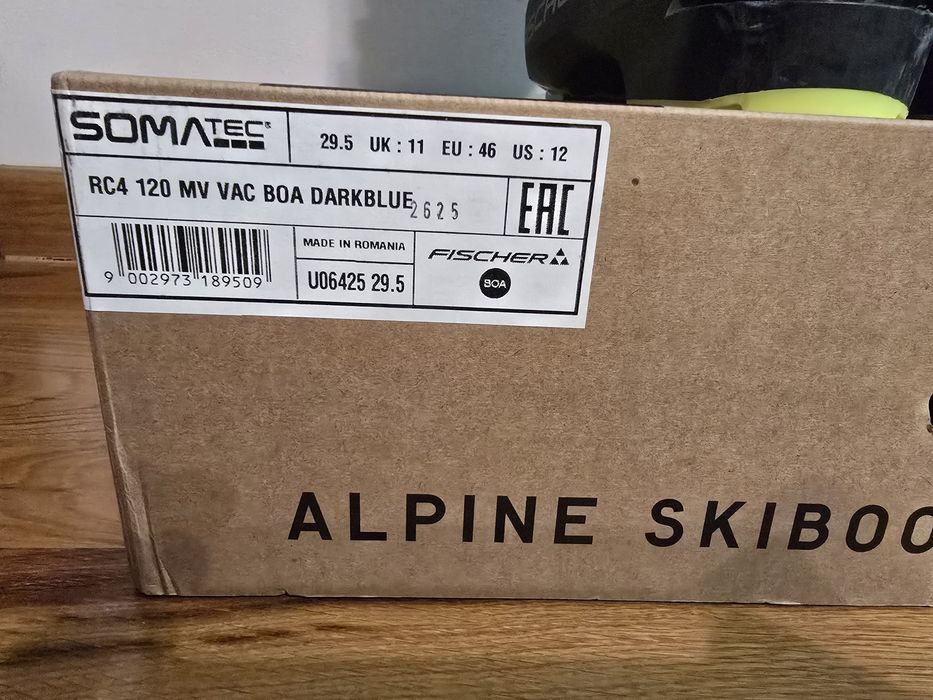 Clapari Fischer RC4 120 MV BOA, model 2026, mondopoint 29.5