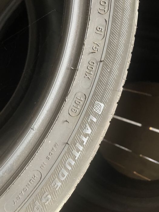 255/40/21 Michelin 4 бр 5-6 мм 2017