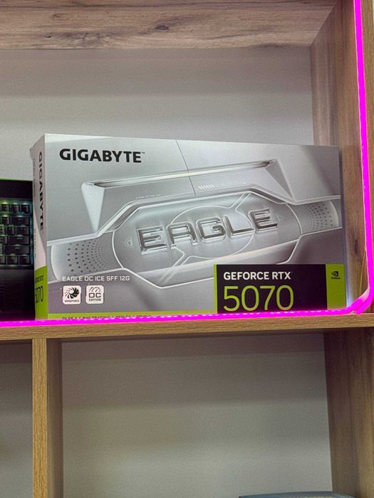 Gigabyte Eagle RTX 5070 12GB GDDR7 White — компактная белая (OPEN BOX)
