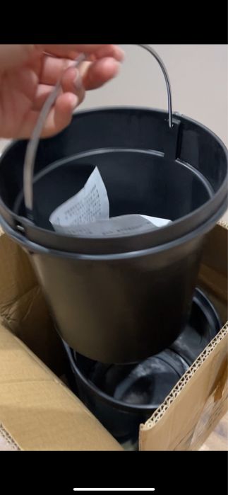 Ведро для мусора подвесное