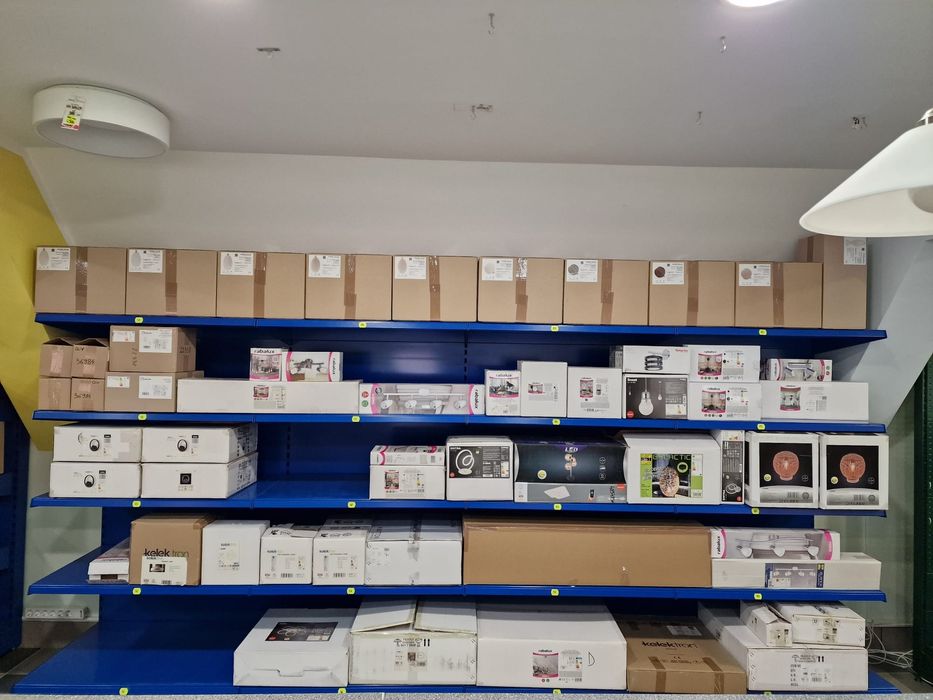 Rafturi metalice depozitare -expunere marfa in magazin/depozit