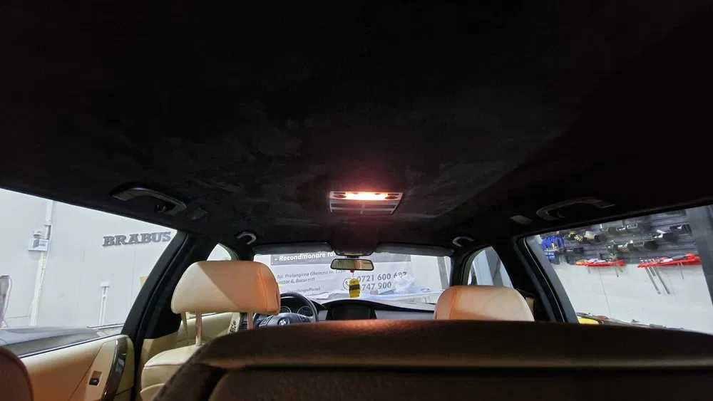 Retapitare Plafon Bmw Material Textil/Alcantara/Stele/Lumini Plafon