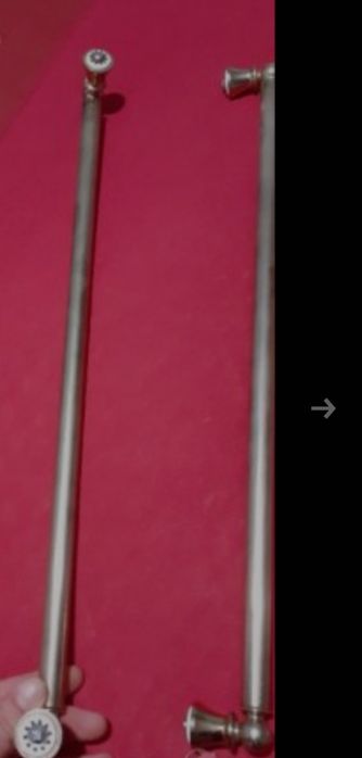 Месингови Дръжки 4 на брой.
Много добро състояние !
Дължина 50см