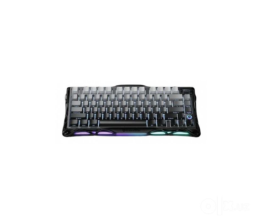 } Клавиатура механическая GravaStar Mercury K1 BT/WL/USB Black