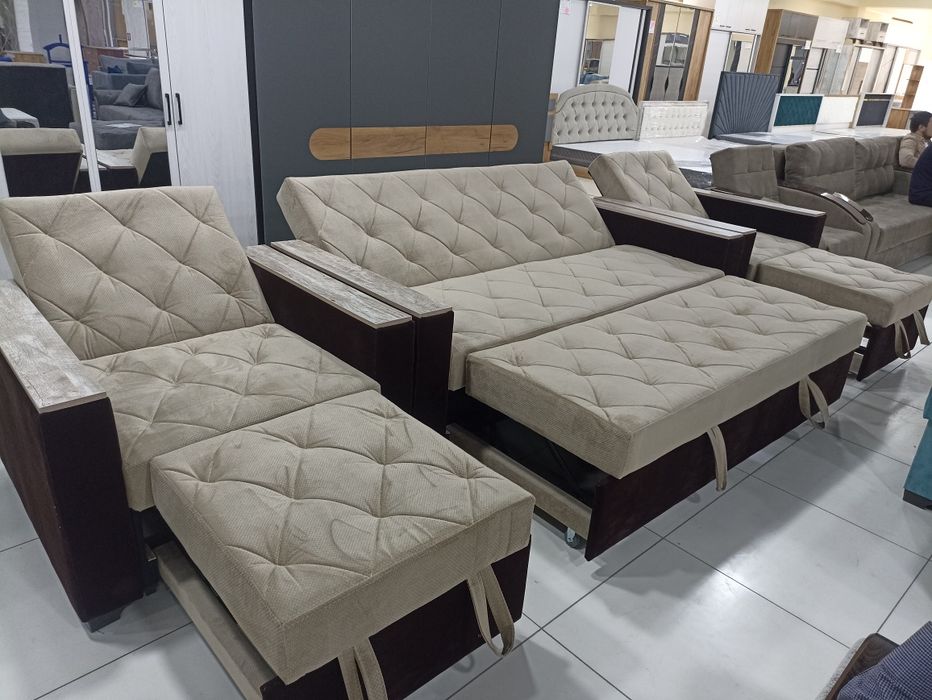 Диван и кресло с механизмом