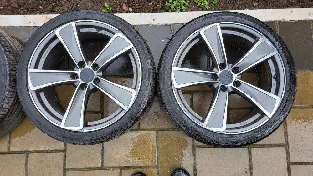 Jante de aliaj de 19 inch cu anvelope de vară 255/35/R19