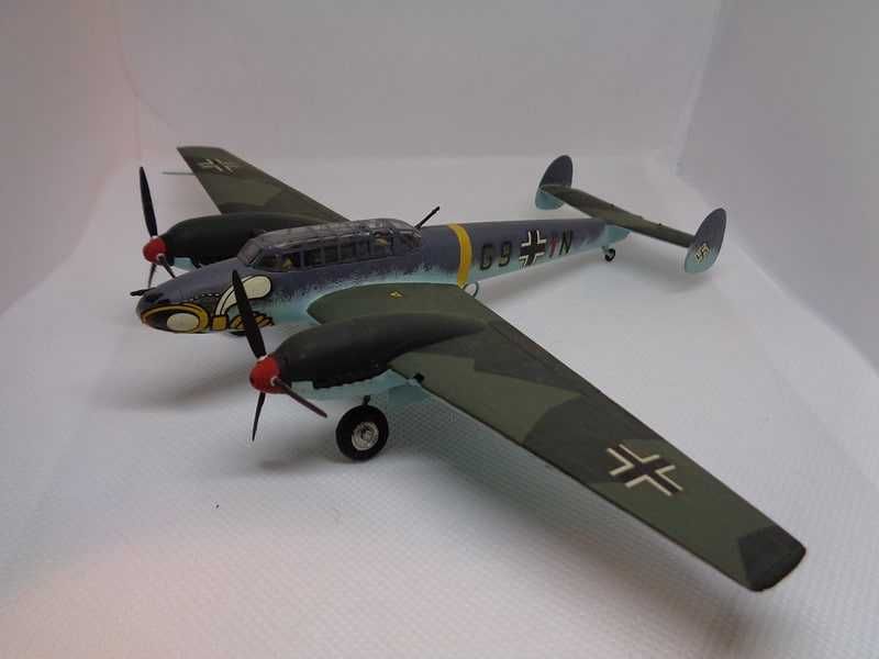 Сборная модель самолета «Мессершмитт» Bf 110 ( 1/72 Matchbox)