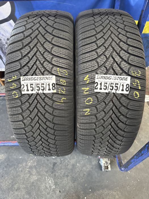 215/55/18 Bridgestone M+S 2024